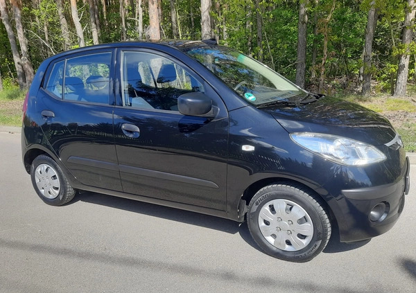 Hyundai i10 cena 9999 przebieg: 159000, rok produkcji 2008 z Gryfice małe 742